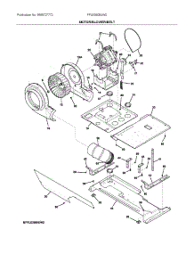 Motor / Blower / Belt parts for Frigidaire Laundry Center FFLE3900UW2 from AppliancePartsPros.com