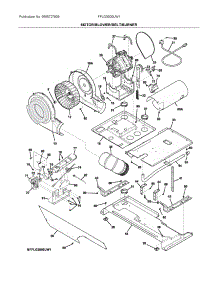Motor / Blower / Belt parts for Frigidaire Laundry Center FFLG3900UW1 from AppliancePartsPros.com