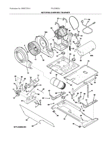Motor / Blower / Belt parts for Frigidaire Laundry Center FFLG3900UW2 from AppliancePartsPros.com
