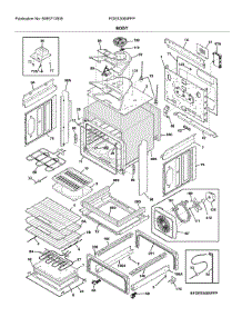 Body parts for Frigidaire Electric Range FGES3065PFP from AppliancePartsPros.com