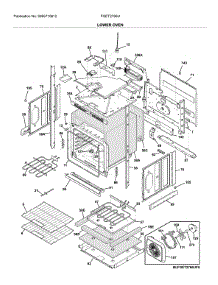 Lower Oven parts for Frigidaire Electric Wall Oven FGET2766UDA from AppliancePartsPros.com