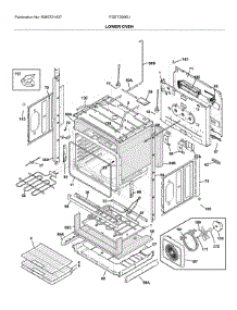 Lower Oven parts for Frigidaire Electric Wall Oven FGET3066UFA from AppliancePartsPros.com