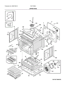 Upper Oven parts for Frigidaire Electric Wall Oven FGET3066UFB from AppliancePartsPros.com