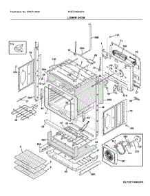 Lower Oven parts for Frigidaire Electric Wall Oven FGET3069UFA from AppliancePartsPros.com