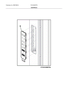 Control parts for Frigidaire Bottom-Mount Refrigerator FGHG2368TF6 from AppliancePartsPros.com