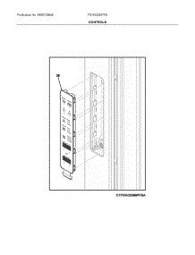 Controls parts for Frigidaire Bottom-Mount Refrigerator FGHG2368TF8 from AppliancePartsPros.com