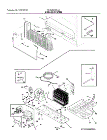 System parts for Frigidaire Bottom-Mount Refrigerator FGHN2866PEAA from AppliancePartsPros.com
