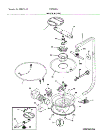 Motor & Pump parts for Frigidaire Dishwasher FGIP2468UF2A from AppliancePartsPros.com