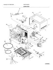 Microwave parts for Frigidaire Wall Oven/Microwave Combo FGMC2766UFB from AppliancePartsPros.com