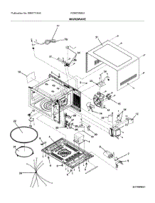 Microwave parts for Frigidaire Wall Oven/Microwave Combo FGMC3066UFA from AppliancePartsPros.com
