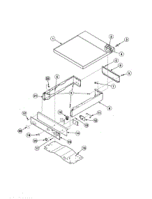 Control Panel / Front Controls parts for Speed Queen Dryer FGS17AWF from AppliancePartsPros.com