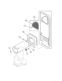 Heater Duct - Gas Models parts for Speed Queen Dryer FGS17AWF from AppliancePartsPros.com