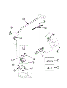 Gas Valve parts for Speed Queen Dryer FGU17AWF1702 from AppliancePartsPros.com
