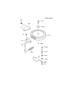 Electric Equipment parts for Kawasaki Lawn & Garden Engine FJ180V-BS04 from AppliancePartsPros.com