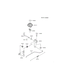 Control- Equipment parts for Kawasaki Lawn & Garden Engine FJ180V-BS04 from AppliancePartsPros.com