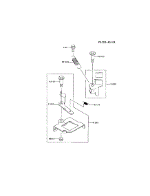 Brake  /  Cover parts for Kawasaki Lawn & Garden Engine FJ180V-BS04 from AppliancePartsPros.com