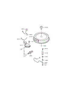 Electric - Equipment parts for Kawasaki Lawn & Garden Engine FJ180V-BS05 from AppliancePartsPros.com