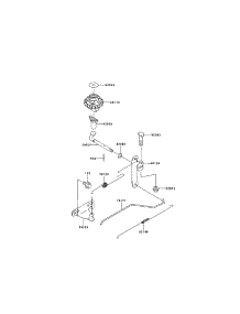 Control - Equipment parts for Kawasaki Lawn & Garden Engine FJ180V-BS05 from AppliancePartsPros.com