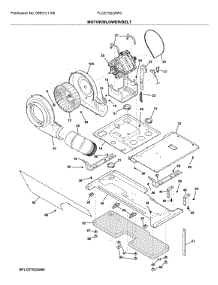 Motor / Blower / Belt parts for Frigidaire Laundry Center FLCE7522AW0 from AppliancePartsPros.com