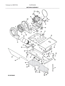 Motor / Blower / Belt parts for Frigidaire Laundry Center FLCE7522AW2 from AppliancePartsPros.com