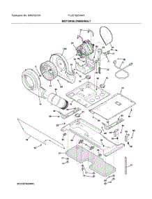 Motor / Blower / Belt parts for Frigidaire Laundry Center FLCE752CAW1 from AppliancePartsPros.com