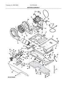 Motor / Blower / Belt parts for Frigidaire Laundry Center FLCG7522AW0 from AppliancePartsPros.com