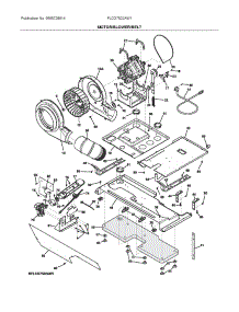 Motor / Blower / Belt parts for Frigidaire Laundry Center FLCG7522AW1 from AppliancePartsPros.com