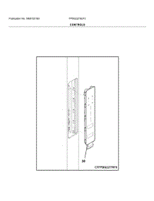 Control parts for Frigidaire Bottom-Mount Refrigerator FPBG2278UF2 from AppliancePartsPros.com