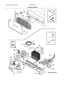 System parts for Frigidaire Bottom-Mount Refrigerator FPBS2778UF6 from AppliancePartsPros.com