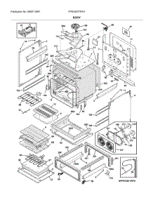 Body parts for Frigidaire Electric Range FPEH3077RFH from AppliancePartsPros.com