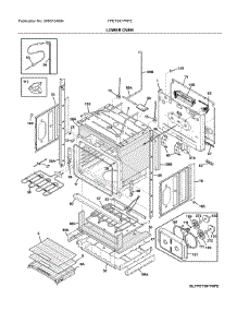 Lower Oven parts for Frigidaire Electric Wall Oven FPET3077RFE from AppliancePartsPros.com