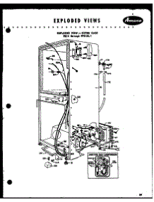 Exploded View - Outer Case (Fpr14) (Fpr14l) (Fpr18) (Fpr18l) (Fpr14-1) (Fpr14l-1) (Fpr18-1) (Fpr18l-1) parts for Amana Bottom-Mount Refrigerator FPR14L-1 from AppliancePartsPros.com