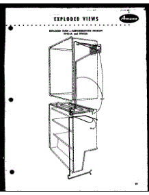 Exploded View - Refrigerator Circuit (Fpr14a) (Fpr18a) parts for Amana Bottom-Mount Refrigerator FPR14L-1 from AppliancePartsPros.com