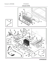 Cooling System parts for Frigidaire Bottom-Mount Refrigerator FRFN2823AS0 from AppliancePartsPros.com