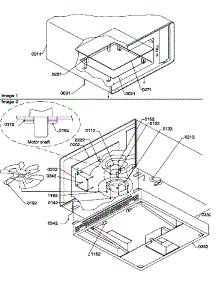 Shelf / Stirrer Motor parts for Amana Microwave FS11-P1302104M from AppliancePartsPros.com