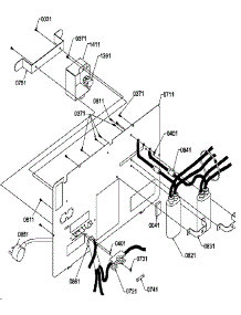 Rear Access Panel parts for Amana Microwave FS11-P1302104M from AppliancePartsPros.com