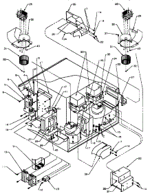 Interior Electrical Components parts for Amana Microwave FS16EVP-P1185901M from AppliancePartsPros.com