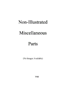 Miscellaeous Information parts for Amana Microwave FS17-P1302105M from AppliancePartsPros.com