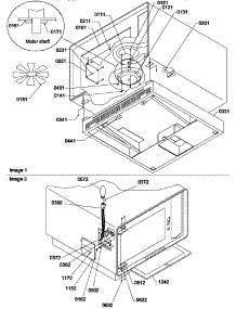 Cavity Assembly parts for Amana Microwave FS17EVP-P1185902M from AppliancePartsPros.com