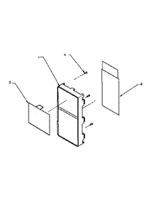 Control Panel Assembly parts for Amana Microwave FS7EVP-P4020005101 from AppliancePartsPros.com