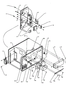 Front & Back Panel Components parts for Amana Microwave FS7EVP-P4020005101 from AppliancePartsPros.com