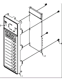Control Panel (Fs8 / P1185604m) (Fs8evp / P1185602m) (Fs8lw / P1185603m) parts for Amana Microwave FS8-P1185604M from AppliancePartsPros.com