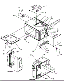 Stirrer / Miscellaneous parts for Amana Microwave FS8LW-P1185605M from AppliancePartsPros.com