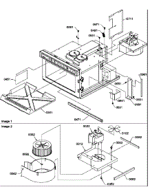 Splash Shield / Blower parts for Amana Microwave FSC12VP-P1304435M from AppliancePartsPros.com