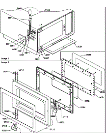 Light / Door parts for Amana Microwave FSP11LW-P1302103M from AppliancePartsPros.com