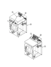 Wire Harnesses parts for Speed Queen Washer FTUA1AWN1102 from AppliancePartsPros.com
