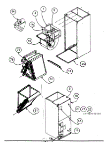 Casing Assy parts for Carrier Air Handler FX4BNF030000 from AppliancePartsPros.com
