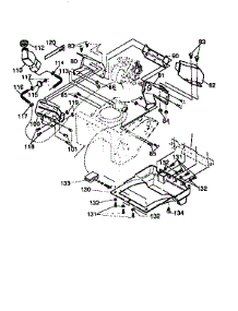 Frame Components Assembly parts for Signature Gas Snowblower G2150010 from AppliancePartsPros.com