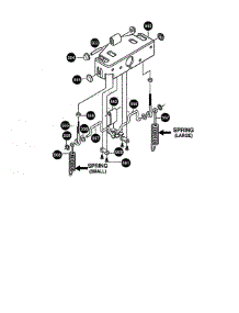 Single Hand Control Assembly parts for Noma Gas Snowblower G2474010 from AppliancePartsPros.com