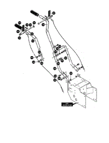 Handle Assembly parts for Noma Gas Snowblower G2474010 from AppliancePartsPros.com